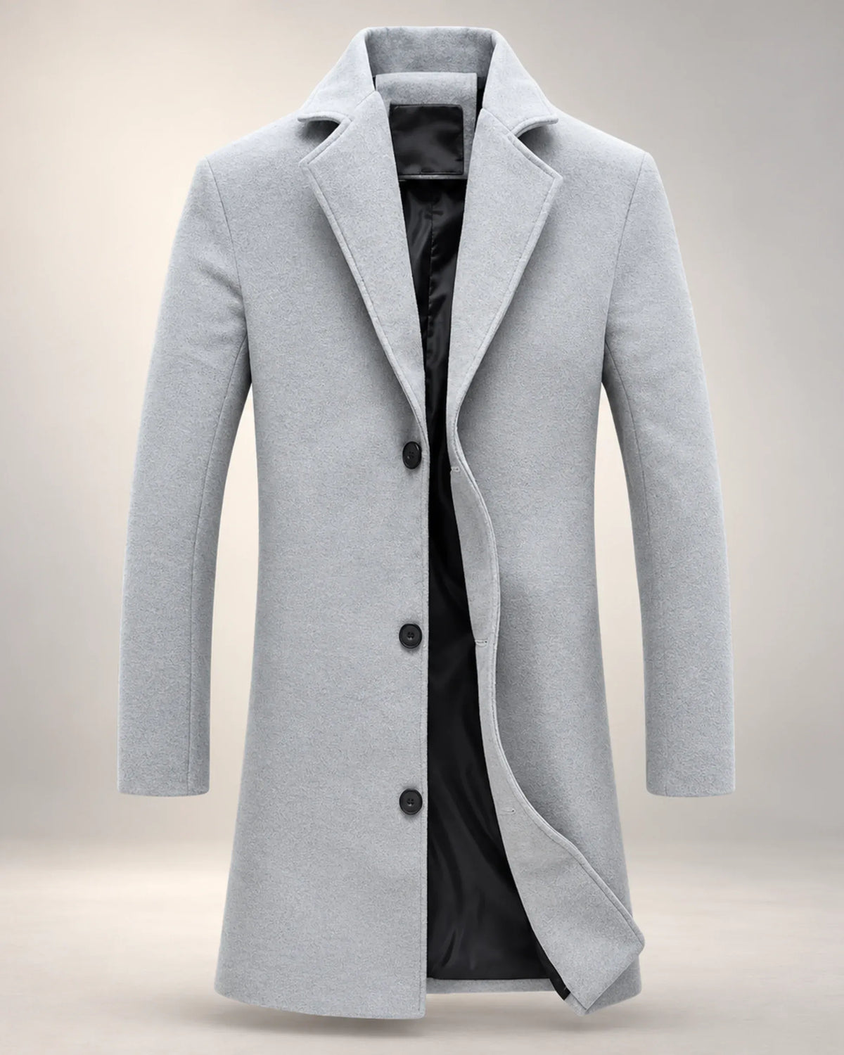 Longline Cotton-Blend Overcoat - photo 4