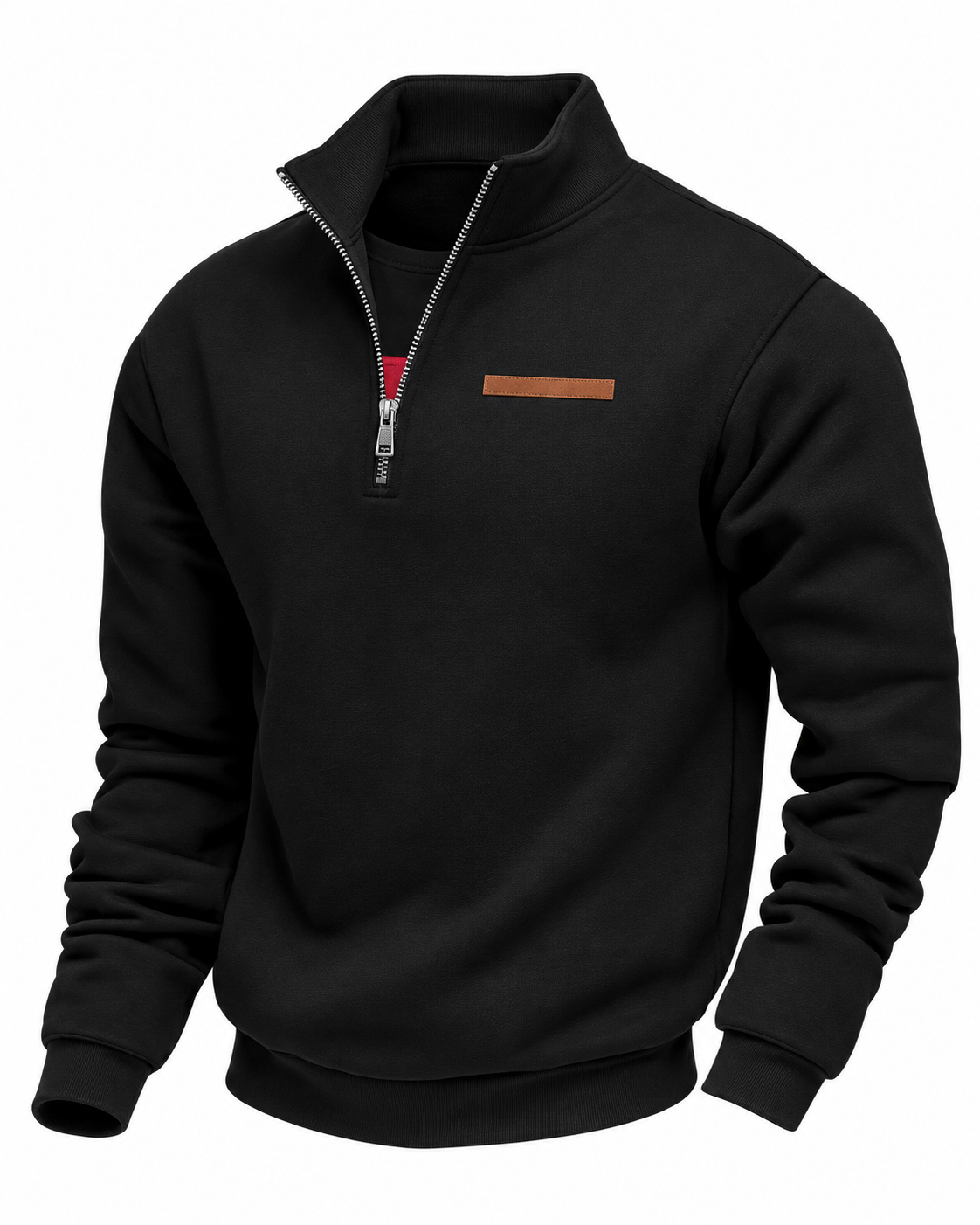 Heavyweight Half-Zip Fleece Sweatshirt - photo 2