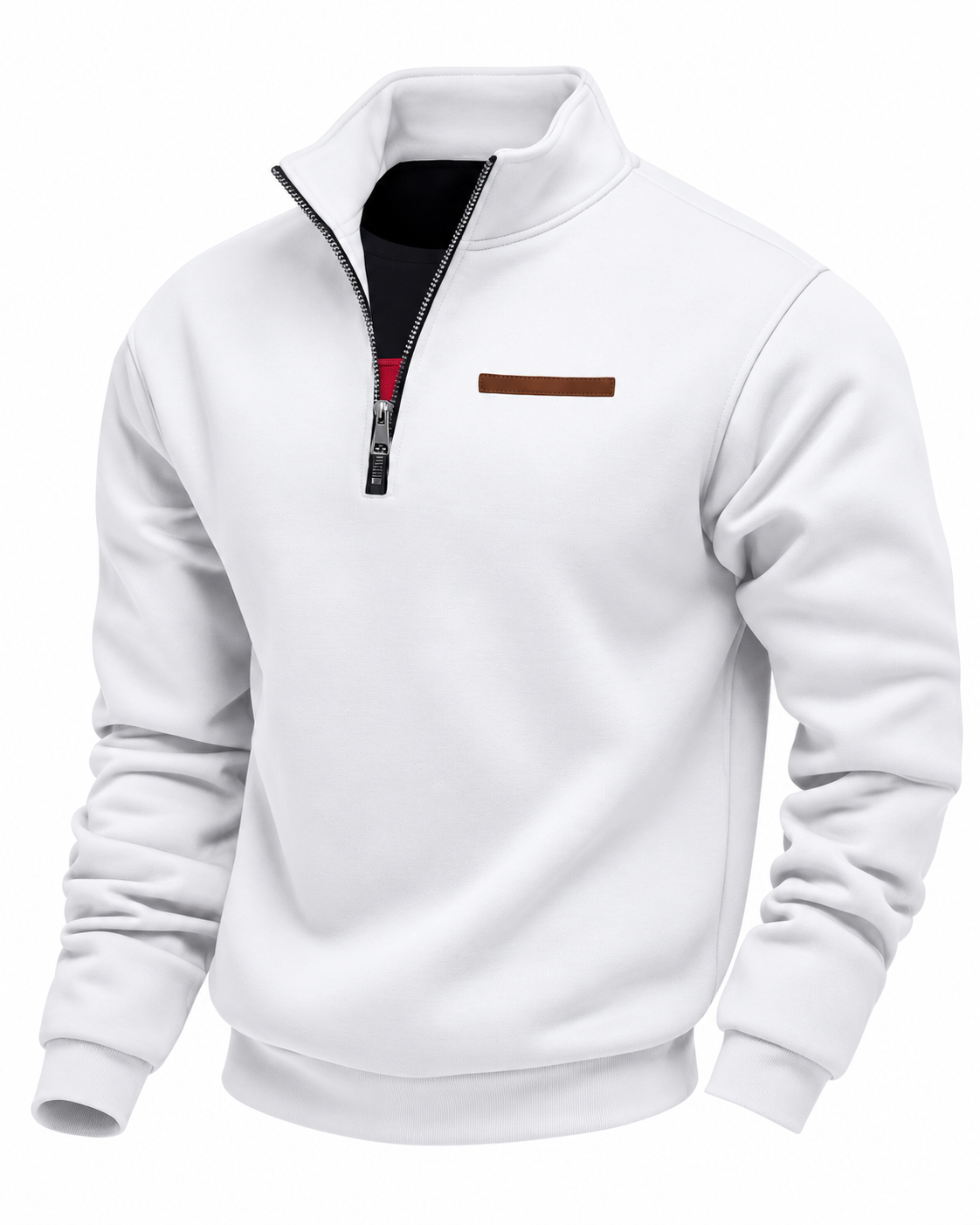 Heavyweight Half-Zip Fleece Sweatshirt - photo 4
