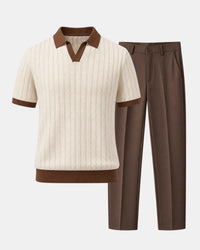 Cream & Brown
