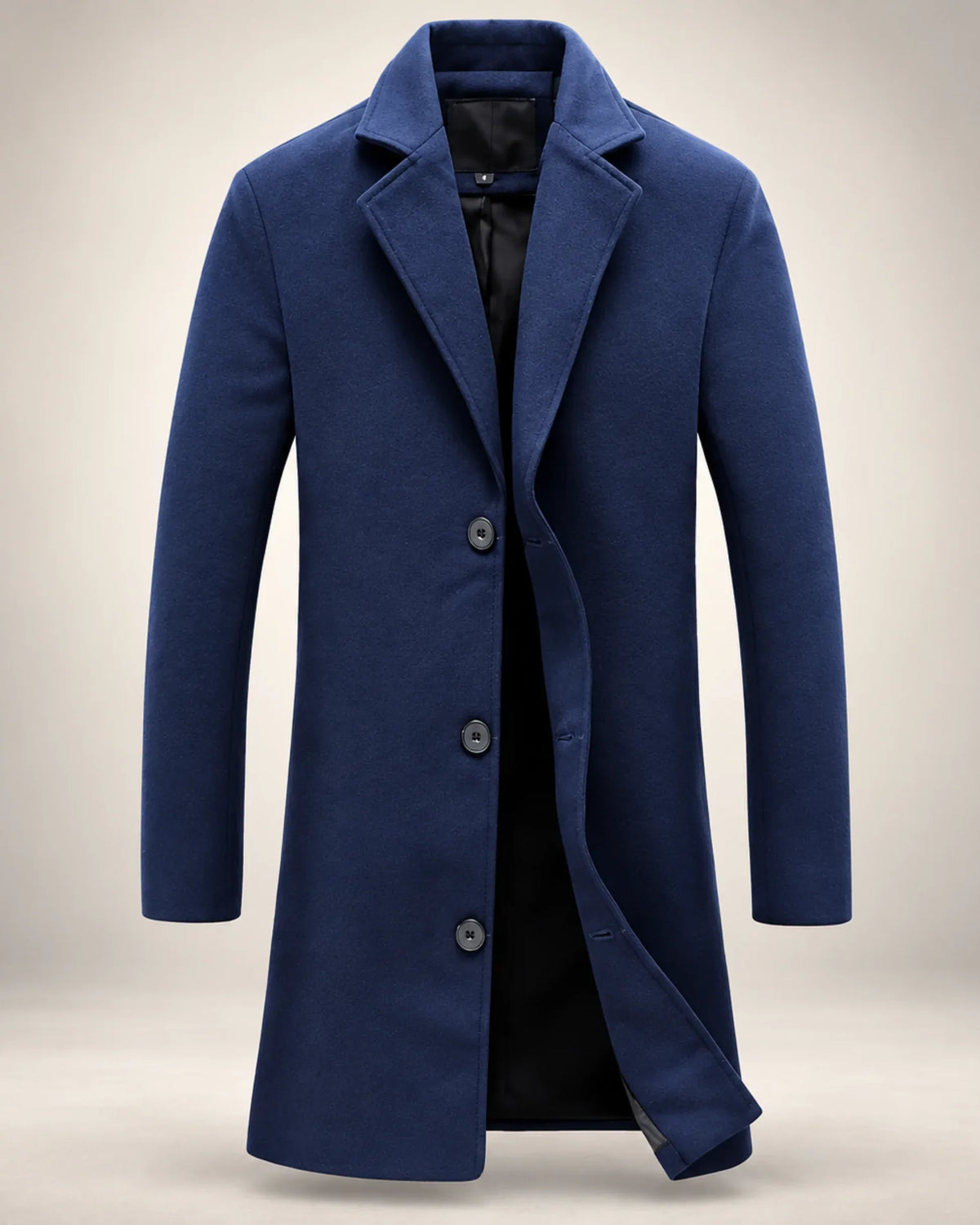 Longline Cotton-Blend Overcoat - photo 3