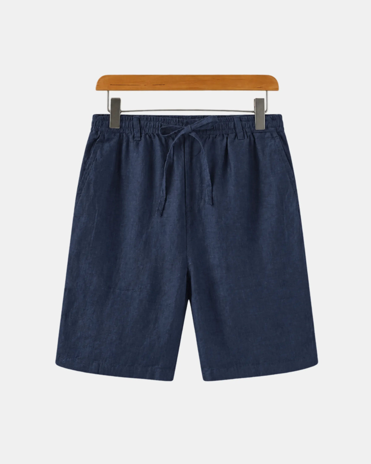 Relaxed Linen Drawstring Shorts - photo 2