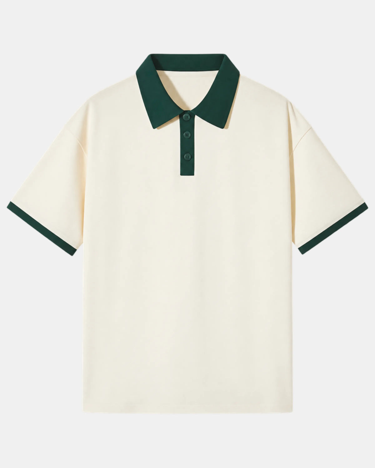 Tipped Collar Knit Polo Shirt - photo 1