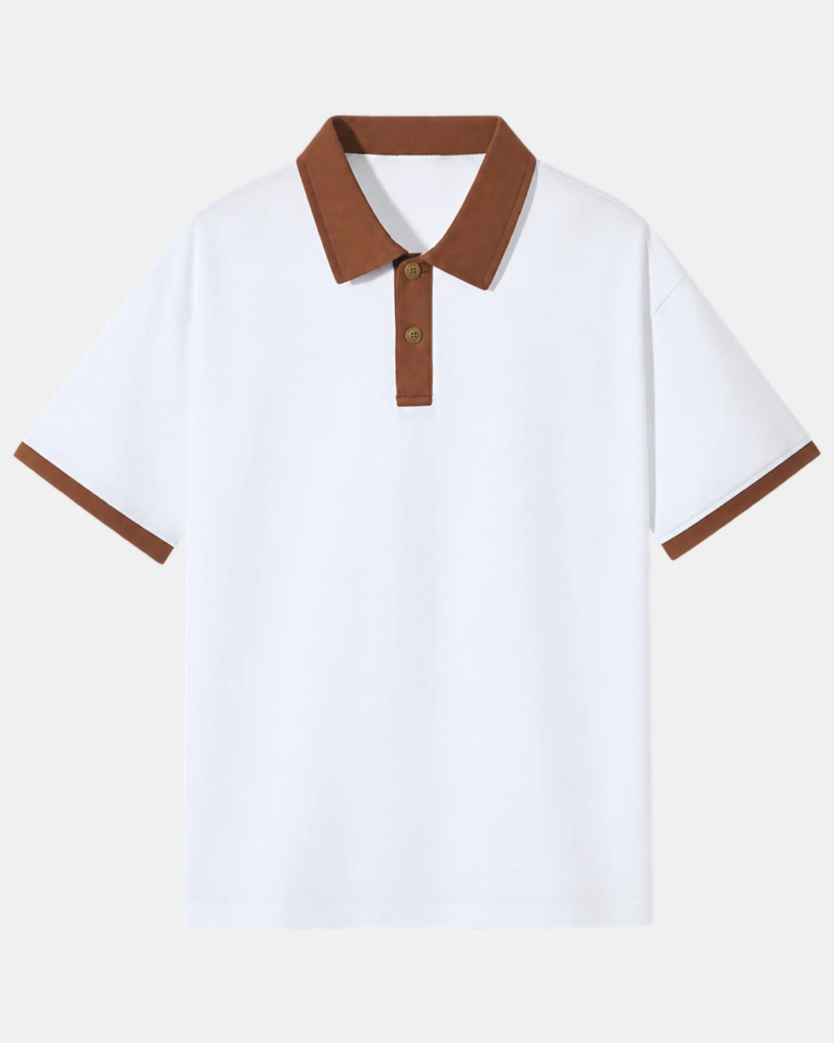 Tipped Collar Knit Polo Shirt - photo 2