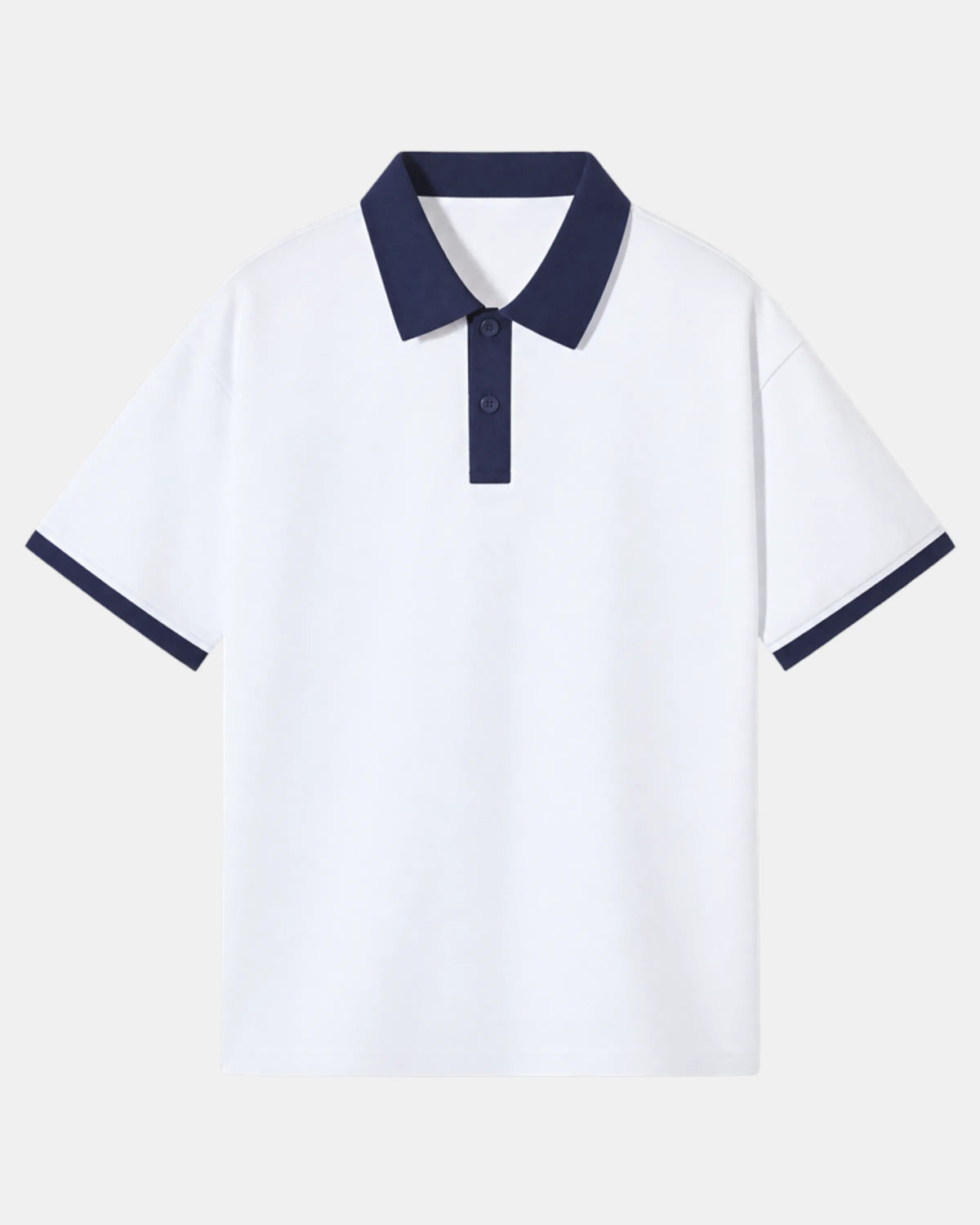 Tipped Collar Knit Polo Shirt - photo 3